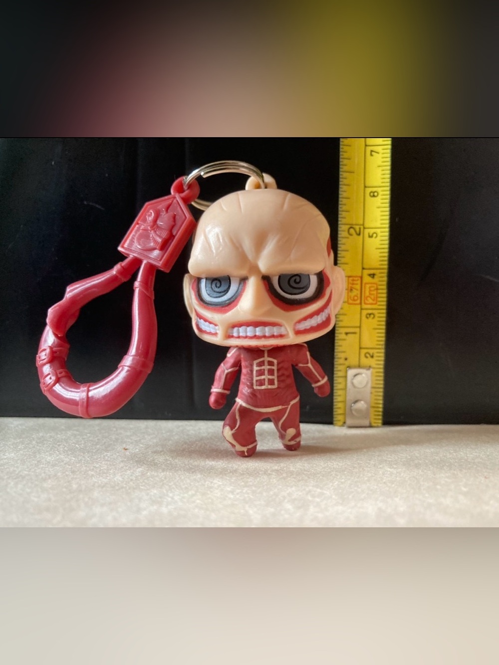 2014 Attack on Titan Chibi Figure Clip Keychain